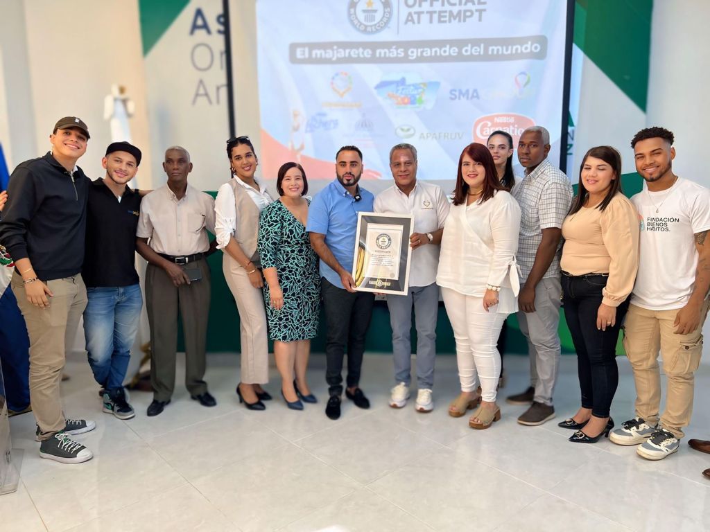 Guinness World Records reconoce a participantes de «El Majarete más grande del mundo»