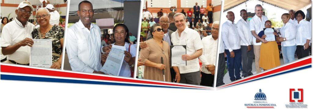 Abinader beneficia a miles de personas con entrega de títulos de propiedad en el Gran Santo Domingo
