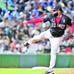 Cueto y Caminero lideran al Escogido que blanquea al Licey 6-0 y toma ventaja de 2-1 en la final