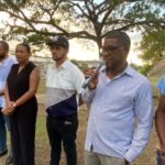 Inician trabajos de reconstrucción del parque principal de Villa Liberación