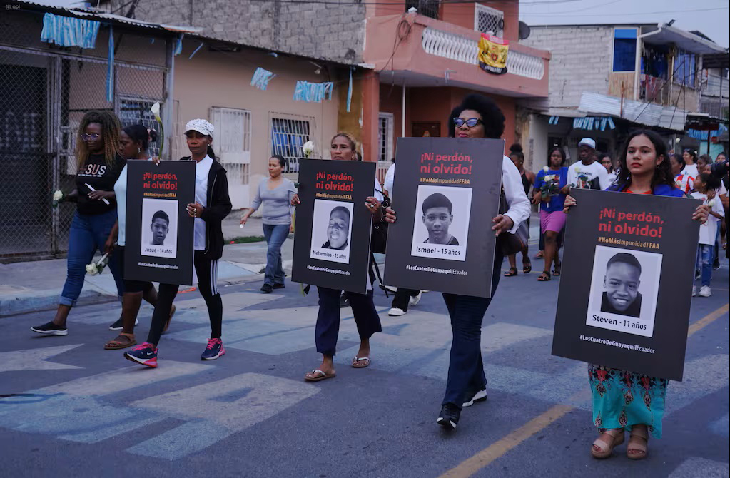 La policía detiene a un jefe de la banda de ‘Las Águilas’, supuesto autor intelectual de la masacre de cuatro niños en Ecuador