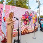Alcaldía DN y Centro Carter develan mural sobre el derecho a la información de las mujeres