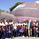 Ciudadanos se sumergen en experiencia tecnológica con Domo de Indotel en Montecristi