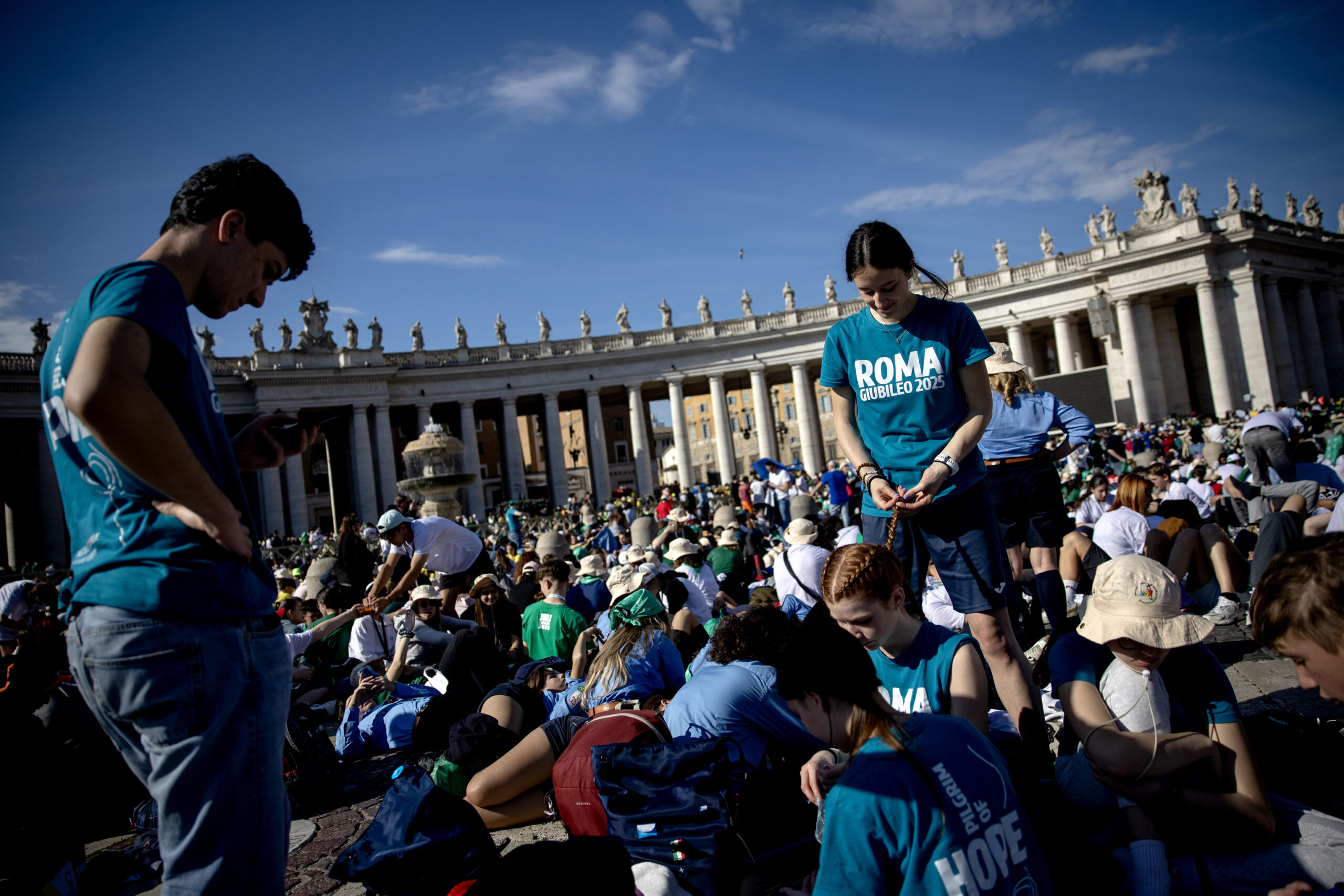 Francisco, el Papa de una generación: «Los jóvenes pedimos a los cardenales que elijan a otro como él»