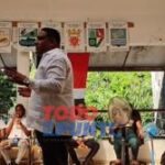 Jhanel Ferreras imparte charla sobre la historia dominicana y diferencias culturales con Haití