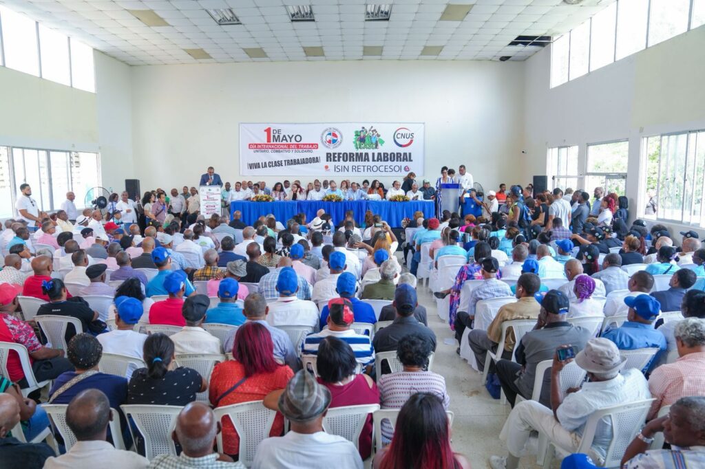 Sindicalistas llaman a consolidar derechos laborales y justicia social en RD