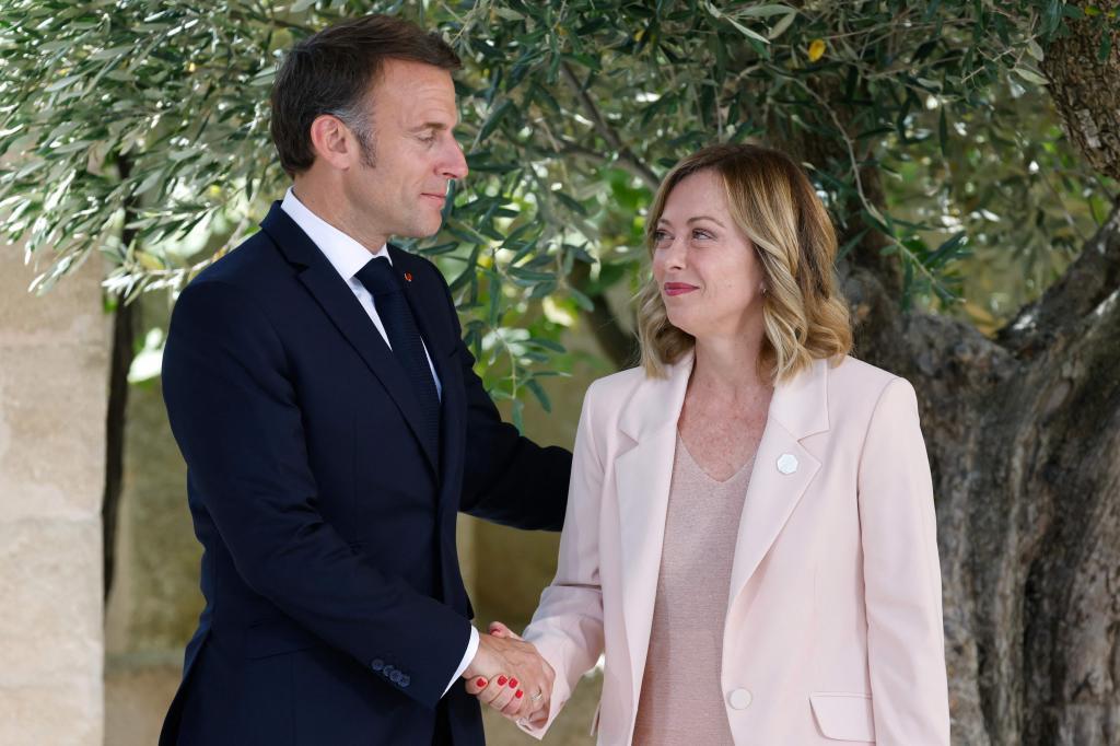 Macron y Meloni buscan la ‘reconciliación’ en Roma