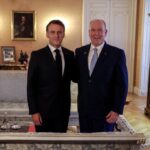 Macron y su esposa Brigitte protagonizan una histórica visita de Estado a Mónaco, agasajados por los príncipes Alberto y Charlene, días después del polémico manotazo