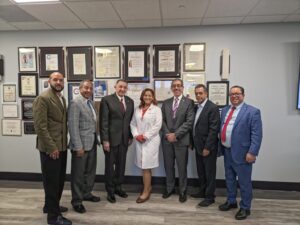 Asjana David visita el Hospital Lincoln Health, Nueva York