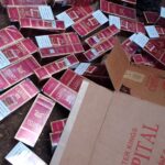 Detienen a un pasajero de autobús con contrabando de 21 mil cigarrillos en Santiago Rodríguez