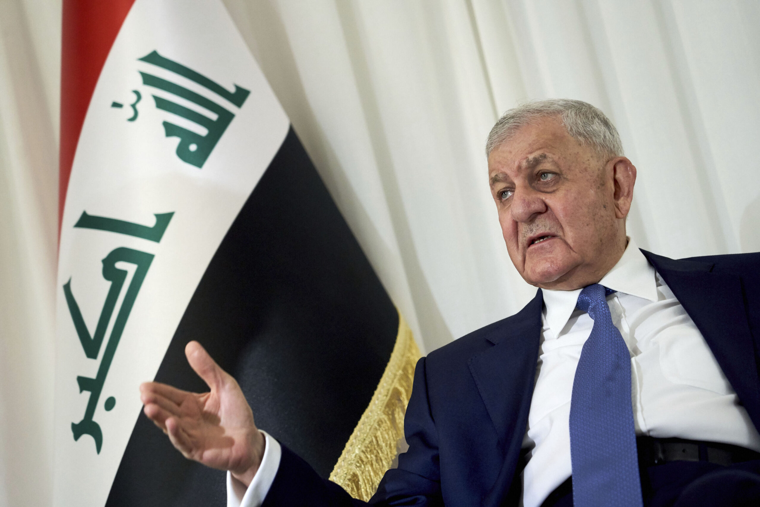Abdul Lafit Rashid, presidente de Irak: «La comunidad internacional no tiene esperanza de detener el genocidio israelí en Gaza»