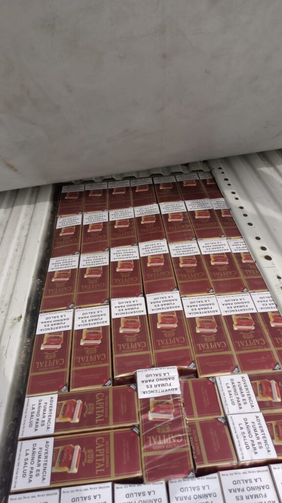 Ejército ocupa casi 1.5 MM de cigarrillos durante operativos contra ilícitos en junio