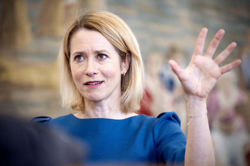 Kaja Kallas, jefa de la diplomacia de la UE, insta a volcar la presión en Rusia para no caer en «la trampa» de Putin