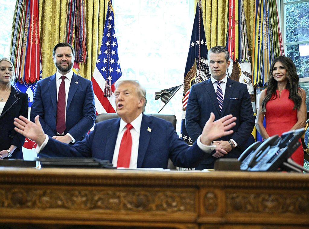 Trump emprende una campaña nacional para acabar con la «violencia» en ciudades demócratas