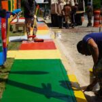 Digecac lleva colorido al ´parador fotográfico de El Puerto y reacondiciona otros espacios de esa localidad de SPM