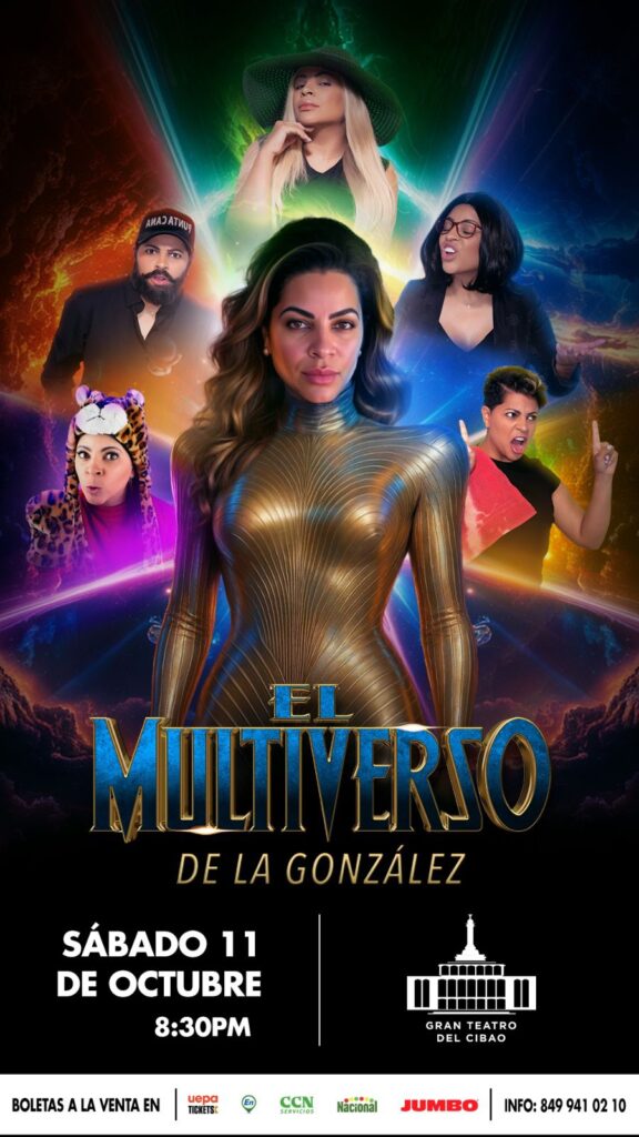 “La González llevará su ‘Multiverso” al Gran Teatro del Cibao