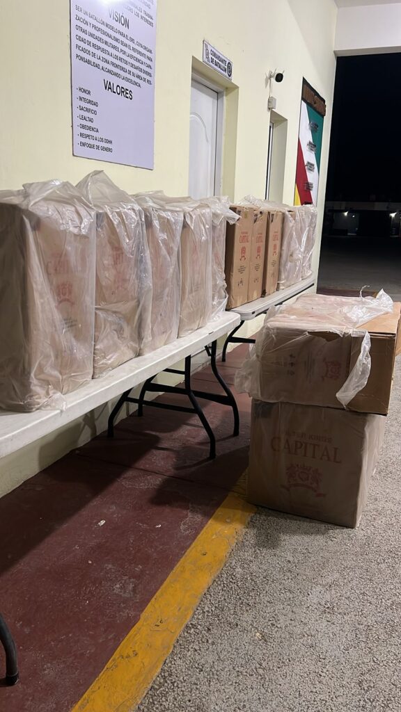 Ejército decomisa contrabando de 158 mil cigarrillos en Elías Piña
