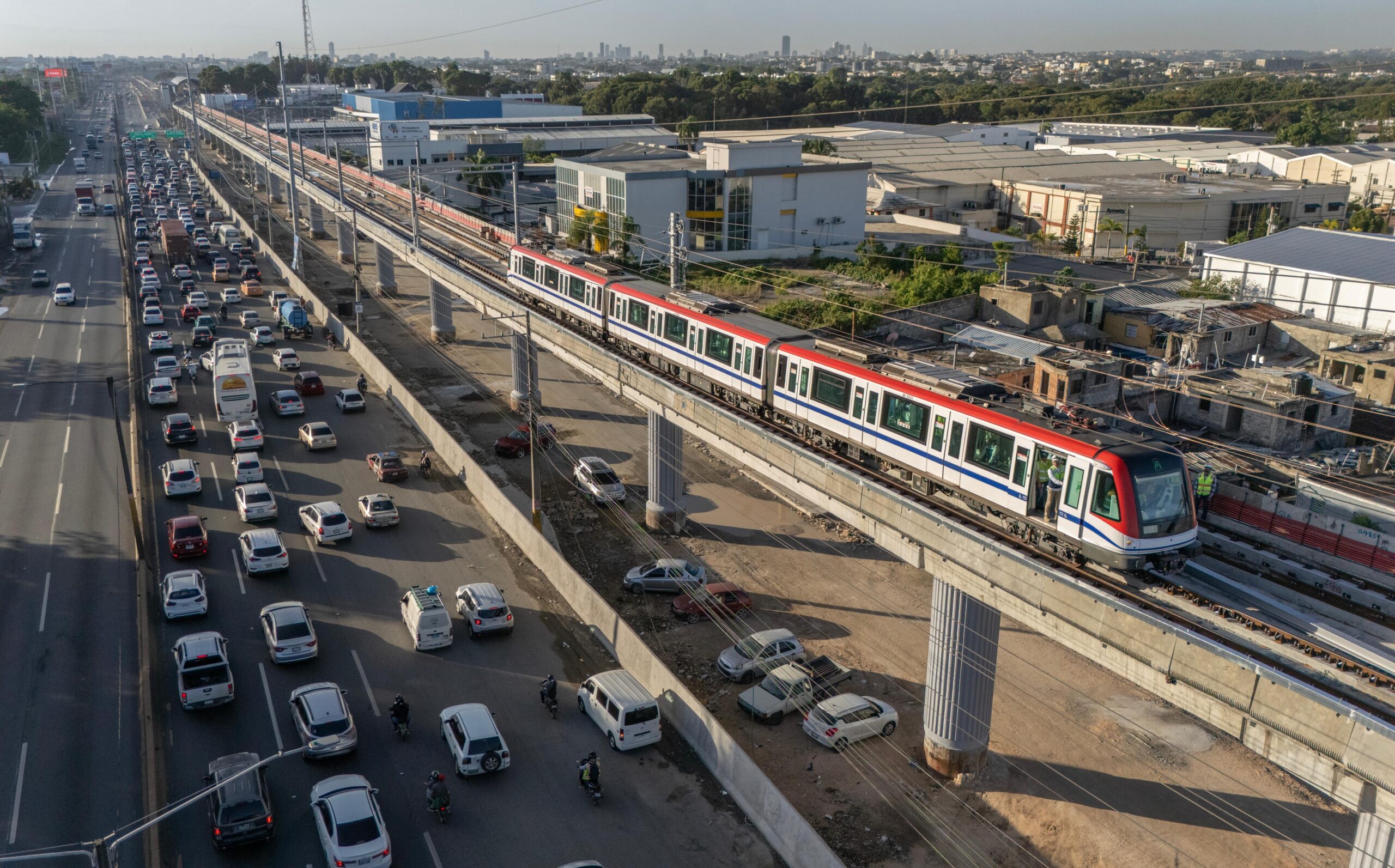 Opret realiza prueba dinámica al Metro de Los Alcarrizos