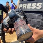 El riesgo mortal de ser los ojos del mundo en la Franja de Gaza