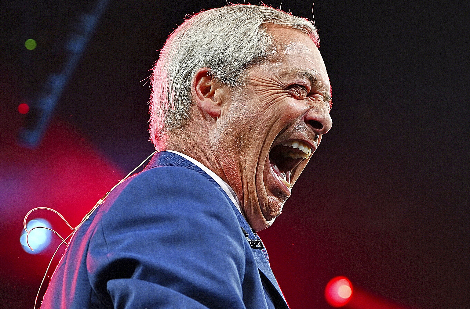 La gran fiesta de Nigel Farage en Birmingham con el respaldo de las encuestas